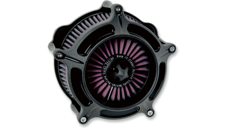 Roland Sands Design Turbine Air Cleaner - Black Ops Roland Sands Design Turbine Air Cleaner - Black Ops