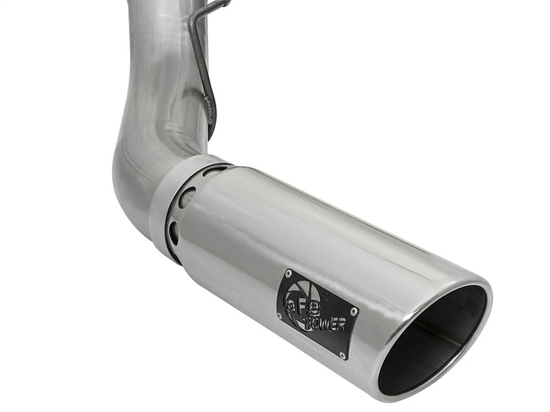 aFe LARGE BORE HD 5in 409-SS DPF-Back Exhaust w/Polished Tip 2017 Ford Diesel Trucks V8 6.7L (td) aFe LARGE BORE HD 5in 409-SS DPF-Back Exhaust w/Polished Tip 2017 Ford Diesel Trucks V8 6.7L (td)