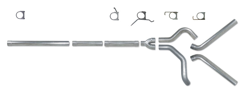 Diamond Eye KIT 4in CB MFLR RPLCMENT PIPE DUAL SS: 2004.5-2007.5 DODGE CUMMINS 600 Diamond Eye KIT 4in CB MFLR RPLCMENT PIPE DUAL SS: 2004.5-2007.5 DODGE CUMMINS 600