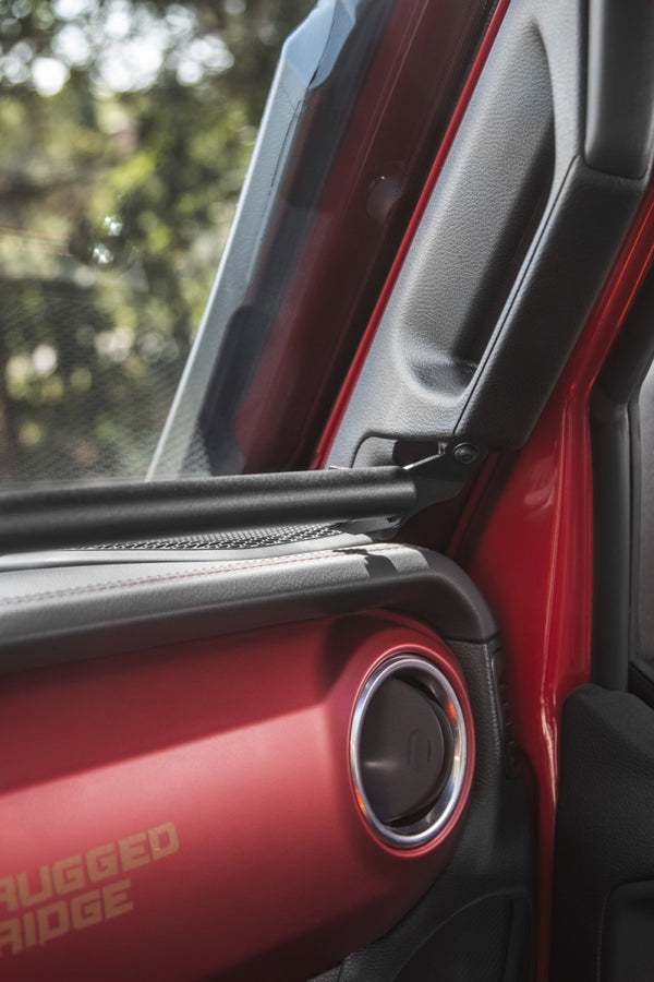 Rugged Ridge 18-21 Jeep Wrangler/Gladiator (JL/JT) Dash Bar - Black Rugged Ridge 18-21 Jeep Wrangler/Gladiator (JL/JT) Dash Bar - Black