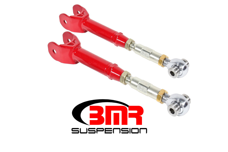 BMR 16-17 6th Gen Camaro Upper Control Arms On-Car Adj. Rod Ends (Polyurethane) - Red BMR 16-17 6th Gen Camaro Upper Control Arms On-Car Adj. Rod Ends (Polyurethane) - Red
