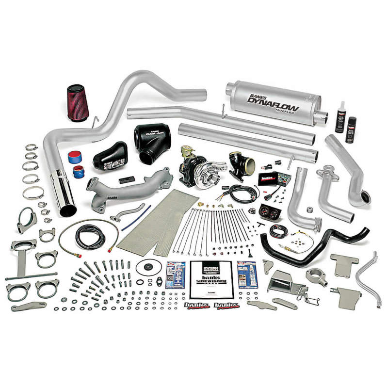 Banks Power 83-93 Ford 6.9/7.3L Trk Man Sidewinder Turbo System - Wastegated Banks Power 83-93 Ford 6.9/7.3L Trk Man Sidewinder Turbo System - Wastegated