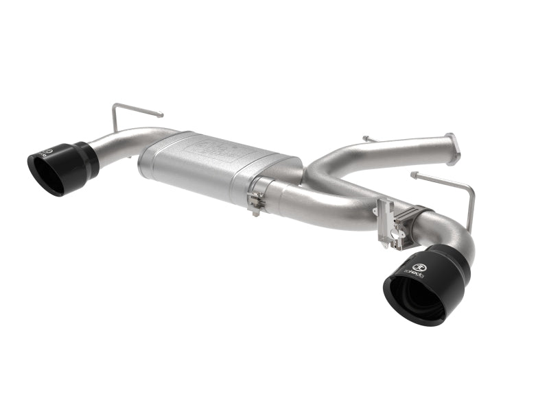 aFe 21-22 Hyundai Veloster N L4-2.0L Takeda 3in 304 SS Axle-Back Exhaust System w/ Black Tip aFe 21-22 Hyundai Veloster N L4-2.0L Takeda 3in 304 SS Axle-Back Exhaust System w/ Black Tip