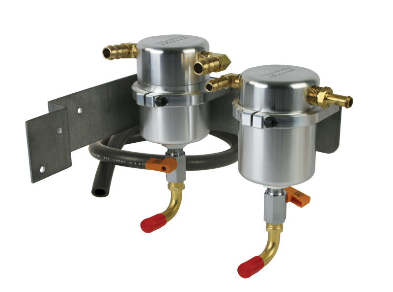 Moroso 08-14 Subaru WRX Air/Oil Separator Catch Can - Billet Aluminum Moroso 08-14 Subaru WRX Air/Oil Separator Catch Can - Billet Aluminum