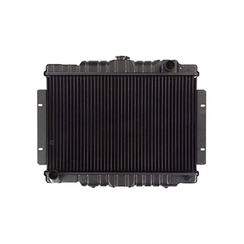 Omix Radiator 2 Row Aluminum- 74-80 Jeep CJ V6/V8 Omix Radiator 2 Row Aluminum- 74-80 Jeep CJ V6/V8