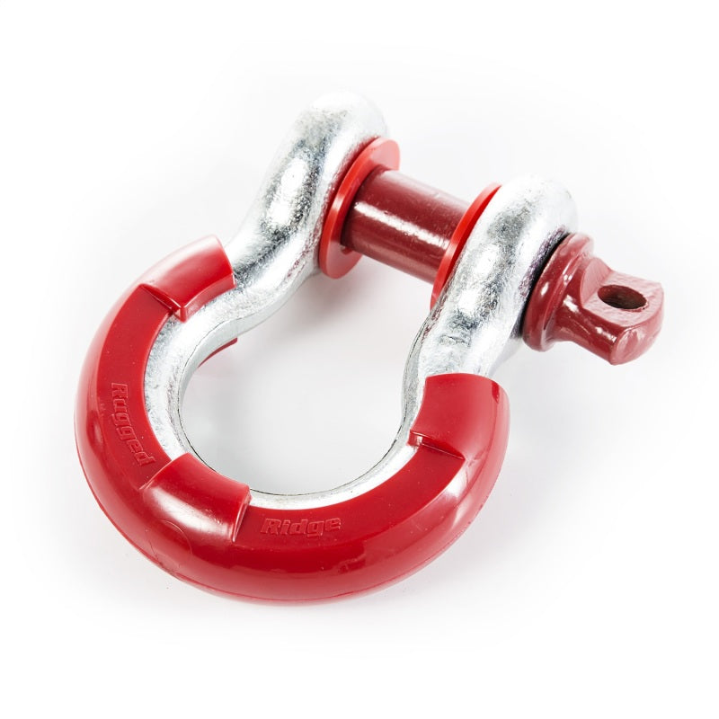 Rugged Ridge Red 7/8in D-Ring Isolator Kit Rugged Ridge Red 7/8in D-Ring Isolator Kit
