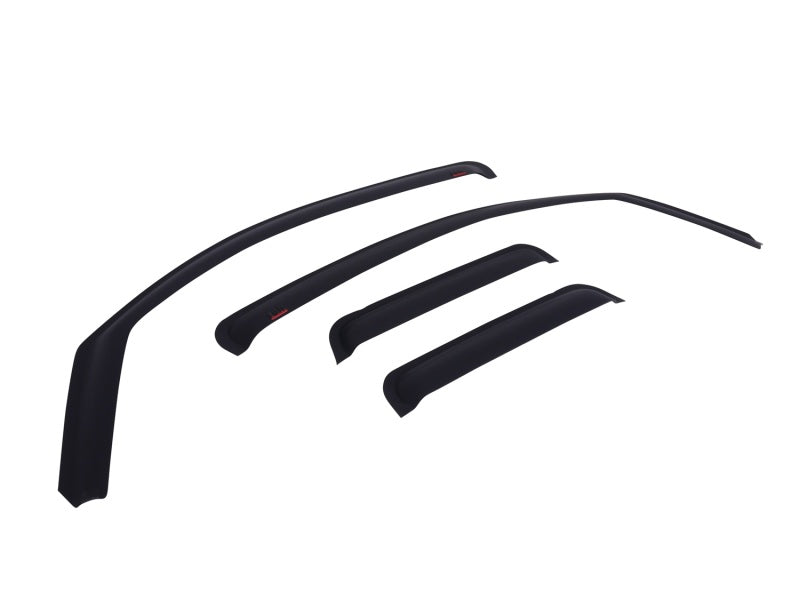 EGR 02-08 Dodge F/S Pickup Quad Cab In-Channel Window Visors - Set of 4 - Matte EGR 02-08 Dodge F/S Pickup Quad Cab In-Channel Window Visors - Set of 4 - Matte