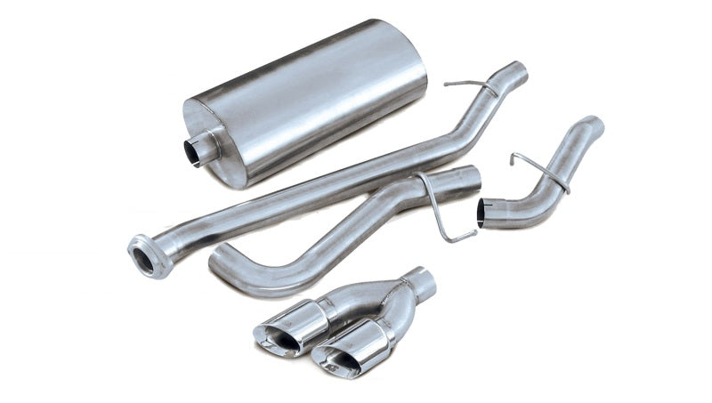 Corsa 2002-2006 Chevrolet Avalanche 5.3L V8 Polished Sport Cat-Back Exhaust Corsa 2002-2006 Chevrolet Avalanche 5.3L V8 Polished Sport Cat-Back Exhaust