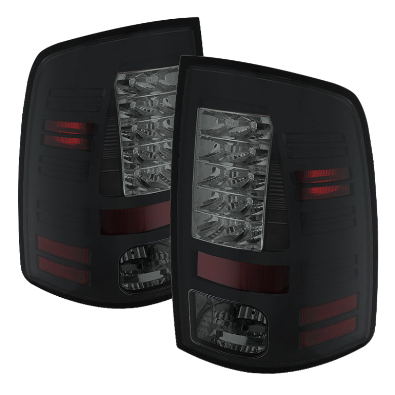 Spyder Dodge Ram 1500 09-14 LED Tail Lights Incandescent- Blk Smke ALT-YD-DRAM09-LED-BSM Spyder Dodge Ram 1500 09-14 LED Tail Lights Incandescent- Blk Smke ALT-YD-DRAM09-LED-BSM