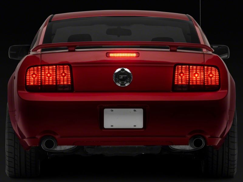 Raxiom 05-09 Ford Mustang Axial Series LED Third Brake Light- Red Lens Raxiom 05-09 Ford Mustang Axial Series LED Third Brake Light- Red Lens