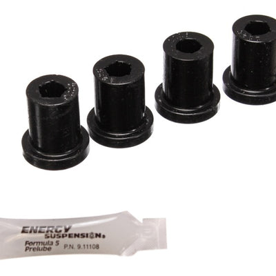 Energy Suspension Aftermarket Shackle Set - Black