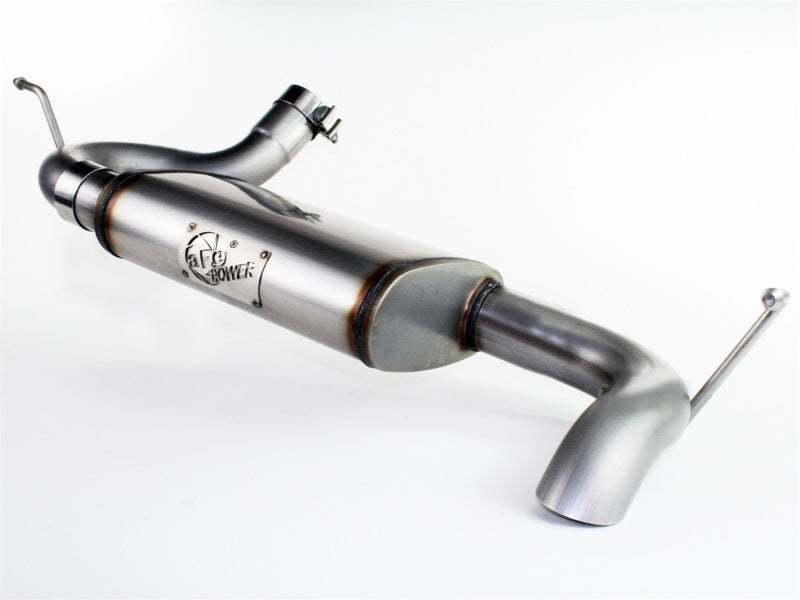 aFe MACHForce XP 07-17 Jeep Wrangler V6-3.6/3.8L 409 SS 2.5in Axle-Back Exhaust aFe MACHForce XP 07-17 Jeep Wrangler V6-3.6/3.8L 409 SS 2.5in Axle-Back Exhaust