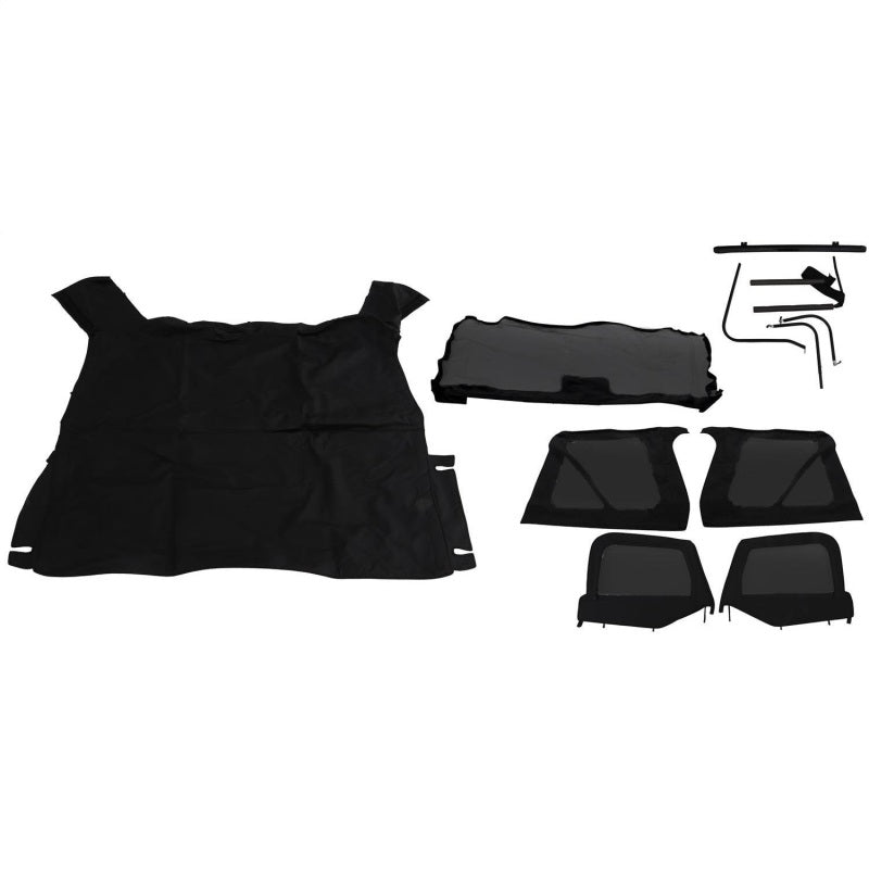 Rampage 1997-2006 Jeep Wrangler(TJ) Complete Top - Black Diamond Rampage 1997-2006 Jeep Wrangler(TJ) Complete Top - Black Diamond