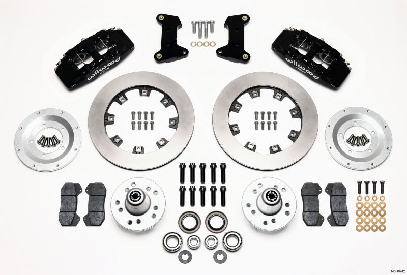 Wilwood Dynapro 6 Front Hub Kit 12.19in 74-80 Pinto/Mustang II Disc Spindle only Wilwood Dynapro 6 Front Hub Kit 12.19in 74-80 Pinto/Mustang II Disc Spindle only