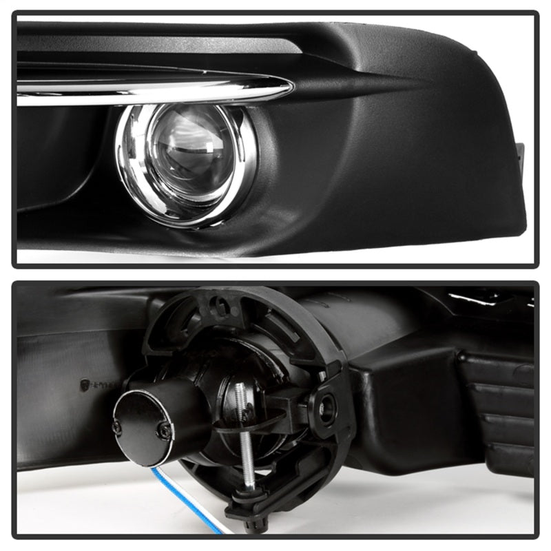 Spyder Chrysler 200 2011-2014 OEM Fog Light W/Universal Switch- Clear FL-C20011-C Spyder Chrysler 200 2011-2014 OEM Fog Light W/Universal Switch- Clear FL-C20011-C