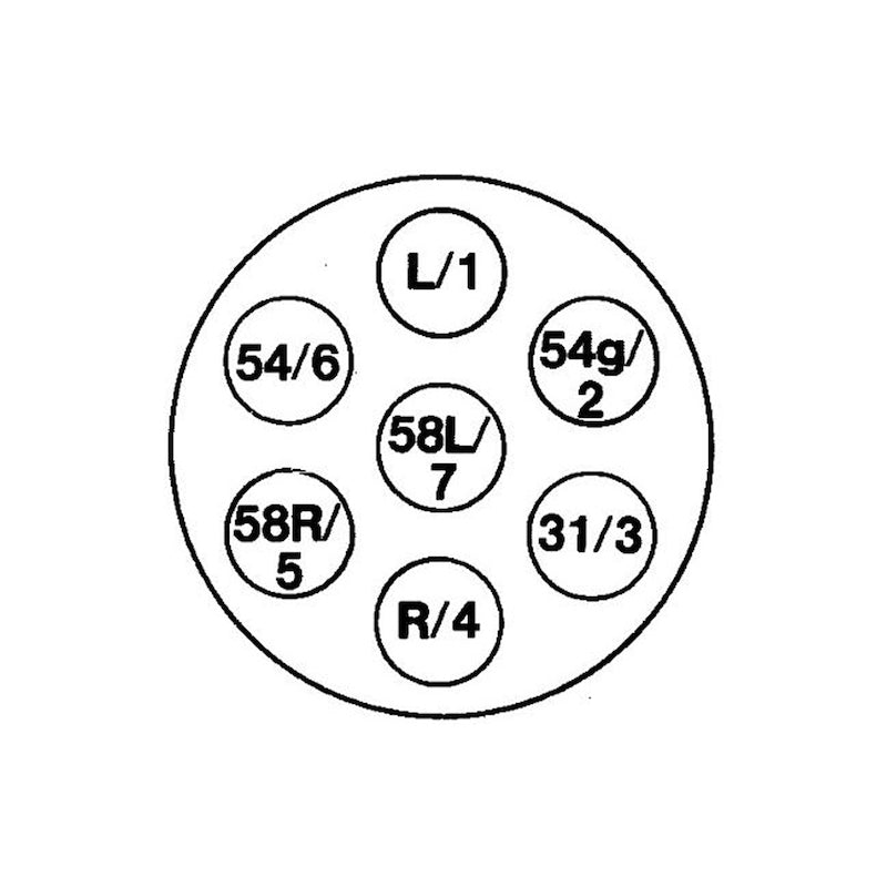 Hella Socket 7Pole Trailer Hella Socket 7Pole Trailer