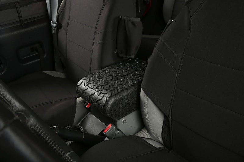 Rugged Ridge Center Console Cover Black 07-10 Jeep Wrangler Rugged Ridge Center Console Cover Black 07-10 Jeep Wrangler