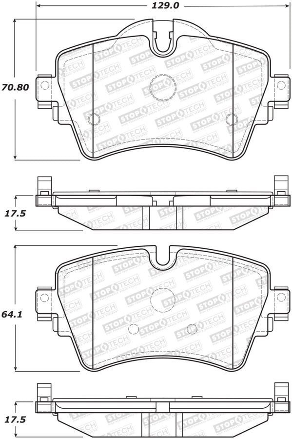 StopTech Street Brake Pads - Front StopTech Street Brake Pads - Front
