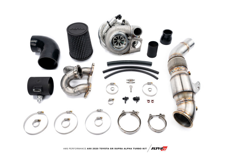 AMS Performance A90 2020 Toyota GR Supra Alpha 6 GTX3076 GEN II Turbo Kit 49 State Legal EPA Catted AMS Performance A90 2020 Toyota GR Supra Alpha 6 GTX3076 GEN II Turbo Kit 49 State Legal EPA Catted