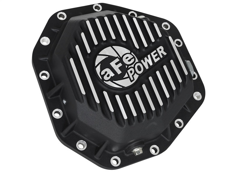 aFe Power Pro Series Rear Differential Cover Black w/Machined Fins 17-19 Ford Diesel Trucks V8-6.7L aFe Power Pro Series Rear Differential Cover Black w/Machined Fins 17-19 Ford Diesel Trucks V8-6.7L