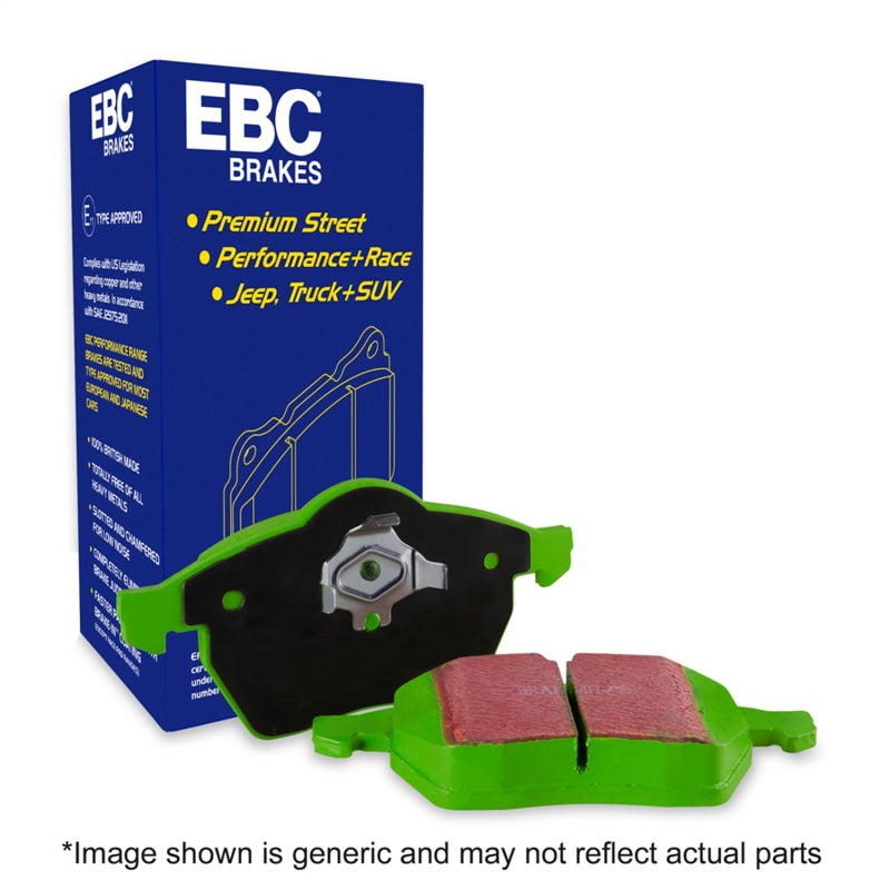 EBC 06-11 Acura CSX (Canada) 2.0 Greenstuff Front Brake Pads EBC 06-11 Acura CSX (Canada) 2.0 Greenstuff Front Brake Pads