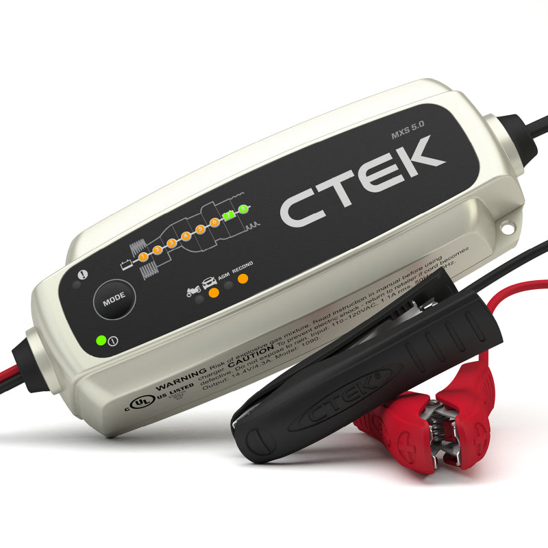 CTEK Battery Charger - MXS 5.0 4.3 Amp 12 Volt CTEK Battery Charger - MXS 5.0 4.3 Amp 12 Volt
