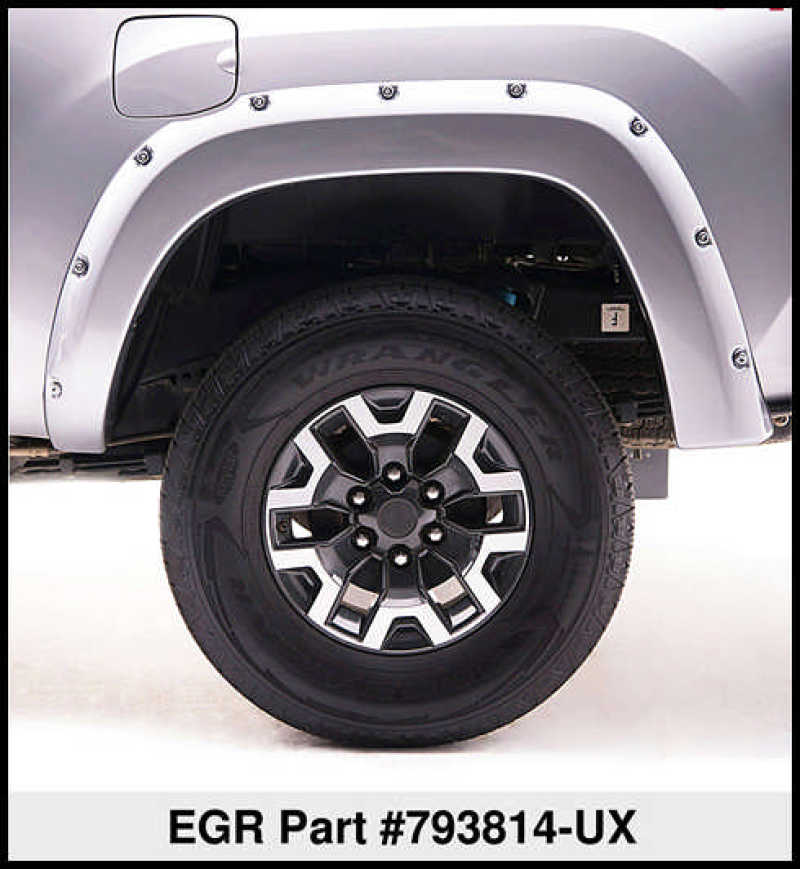 EGR 11-15 Ford Super Duty Bolt-On Look Color Match Fender Flares - Set - Ingot Silver EGR 11-15 Ford Super Duty Bolt-On Look Color Match Fender Flares - Set - Ingot Silver