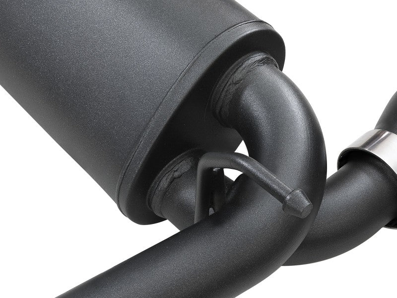 aFe Rebel Series 409 Stainless Steel Cat-Back Exhaust 18-21 Jeep Wrangler JL 2.0L (t) - Black Tip aFe Rebel Series 409 Stainless Steel Cat-Back Exhaust 18-21 Jeep Wrangler JL 2.0L (t) - Black Tip