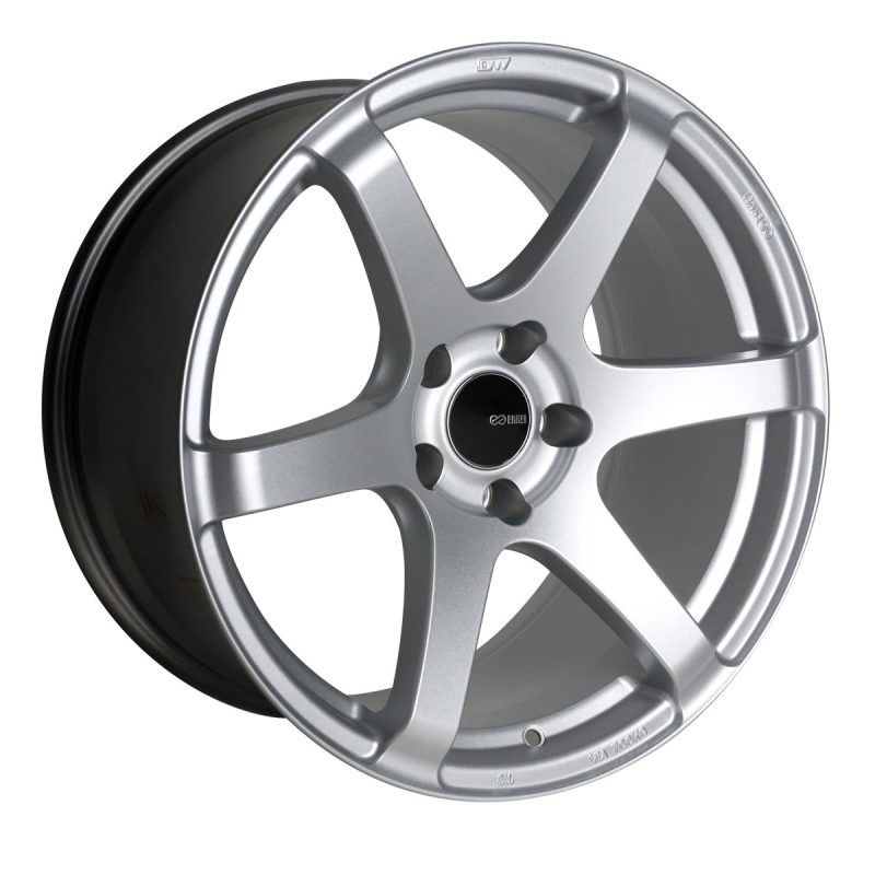 Enkei T6S 17x9 45mm Offset 5x114.3 Bolt Pattern 72.6 Bore Matte Silver Wheel Enkei T6S 17x9 45mm Offset 5x114.3 Bolt Pattern 72.6 Bore Matte Silver Wheel