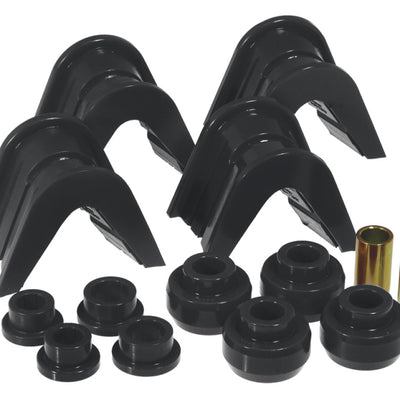 Prothane 66-79 Ford Trucks 14-Piece Bushing Set - 4deg Offset - Black