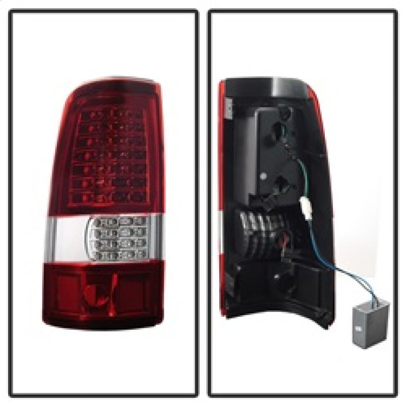 xTune 03-06 Chevrolet Silverado 1500/2500HD LED Tail Lights - Red Clear (ALT-JH-CSIL03-CS-RC) xTune 03-06 Chevrolet Silverado 1500/2500HD LED Tail Lights - Red Clear (ALT-JH-CSIL03-CS-RC)