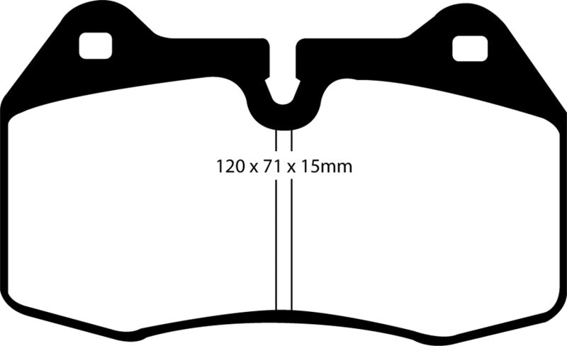 EBC 03-04 Infiniti G35 3.5 (Manual) (Brembo) Yellowstuff Front Brake Pads EBC 03-04 Infiniti G35 3.5 (Manual) (Brembo) Yellowstuff Front Brake Pads