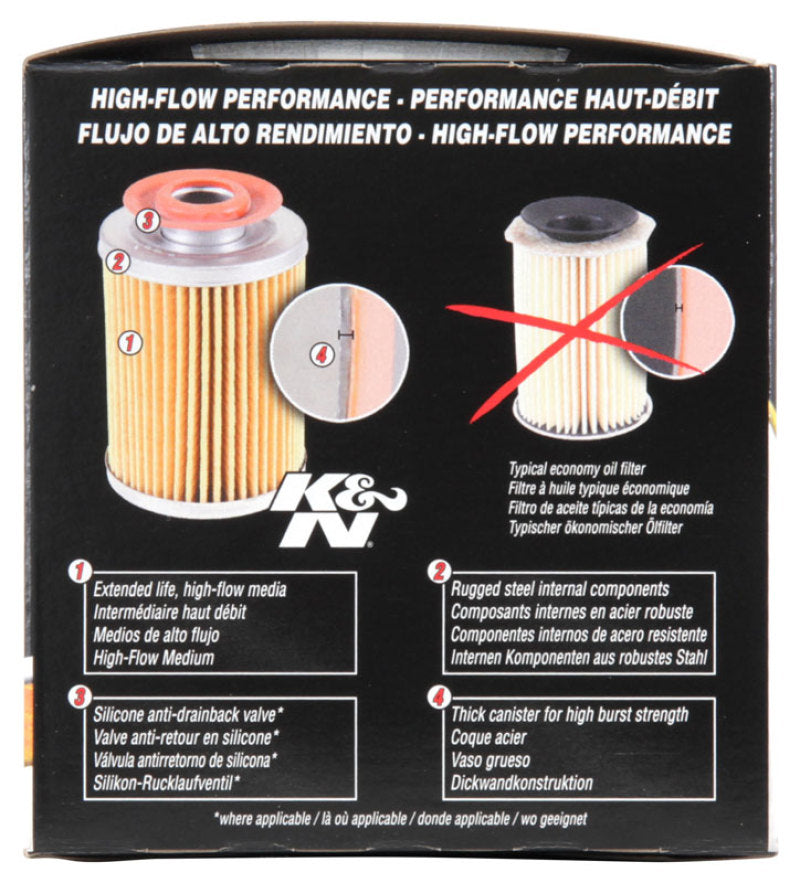 K&N Oil Filter OIL FILTER; AUTOMOTIVE K&N Oil Filter OIL FILTER; AUTOMOTIVE