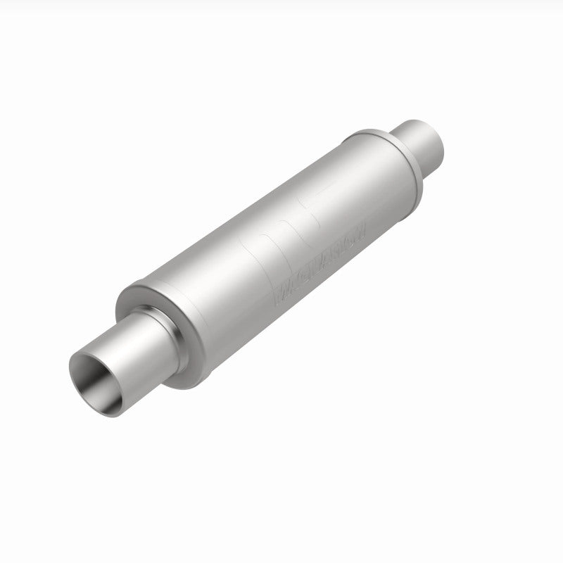 MagnaFlow Muffler Mag SS 14X4X4 2.25X2.25 C/C MagnaFlow Muffler Mag SS 14X4X4 2.25X2.25 C/C