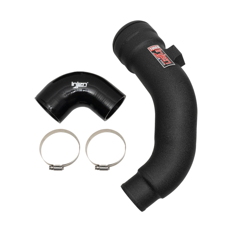 Injen 17-22 Ford F250/F/350/F-450/F-550 V8-6.7L Turbo Diesel Wrnkl Blk Intercooler Cold Side Piping Injen 17-22 Ford F250/F/350/F-450/F-550 V8-6.7L Turbo Diesel Wrnkl Blk Intercooler Cold Side Piping