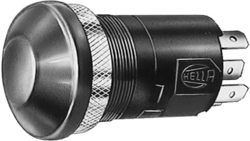 Hella Switch Push Hazard Flasher Red 12V Hella Switch Push Hazard Flasher Red 12V