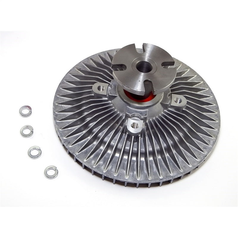 Omix Fan Clutch W/ Serp Belt 81-87 Jeep SJ Models Omix Fan Clutch W/ Serp Belt 81-87 Jeep SJ Models