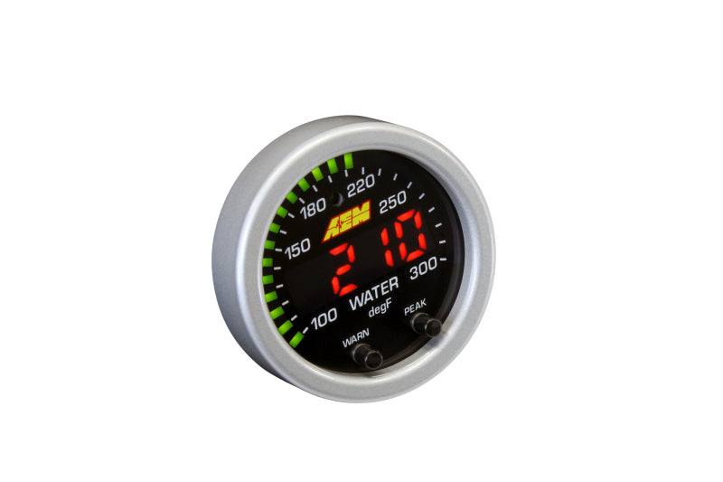 AEM X-Series Temperature 100-300F Gauge Kit (ONLY Black Bezel and Water Temp. Faceplate) AEM X-Series Temperature 100-300F Gauge Kit (ONLY Black Bezel and Water Temp. Faceplate)