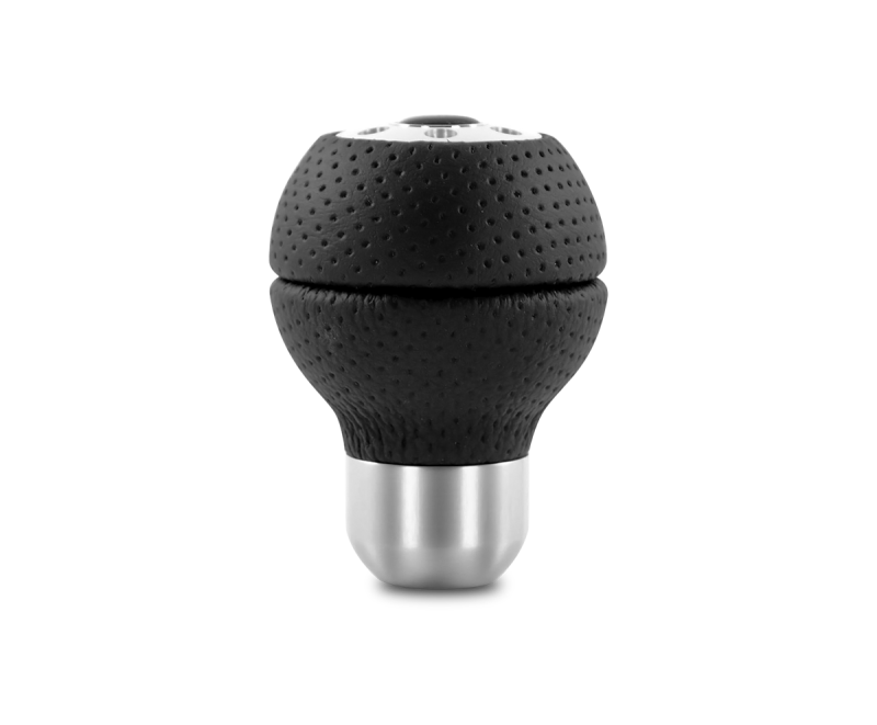 Momo Race Shift Knob - Black Airleather, Aluminum Insert Momo Race Shift Knob - Black Airleather, Aluminum Insert