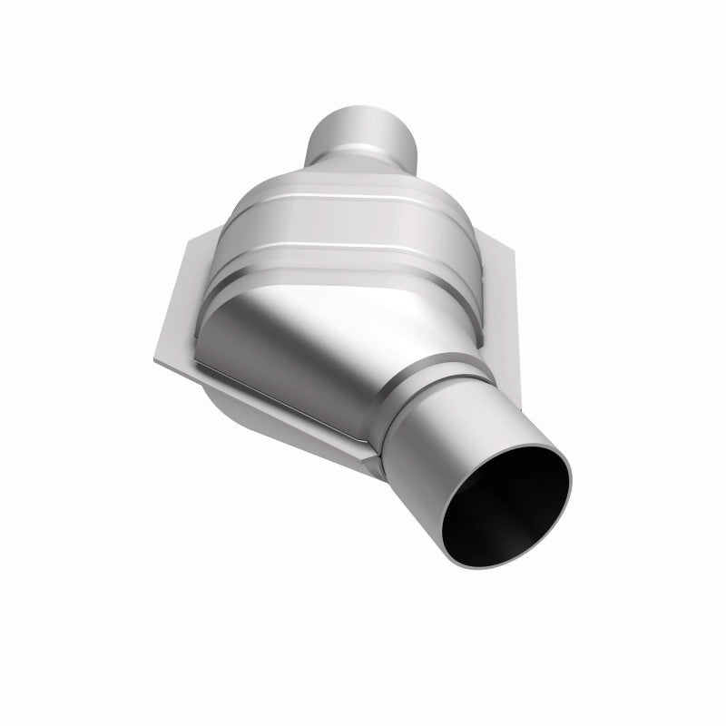 MagnaFlow Conv Univ 2.25in Inlet/Outlet Angled Offset/Center Calif OBDII MagnaFlow Conv Univ 2.25in Inlet/Outlet Angled Offset/Center Calif OBDII