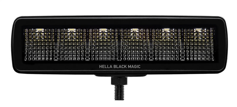 Hella Universal Black Magic 6 L.E.D. Mini Light Bar - Flood Beam Hella Universal Black Magic 6 L.E.D. Mini Light Bar - Flood Beam