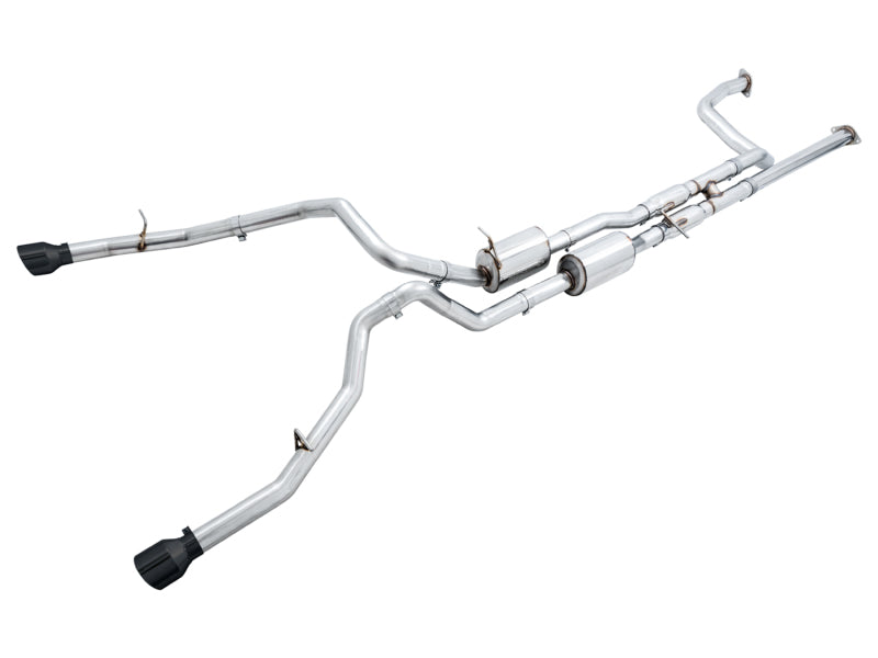 AWE Tuning 2021 RAM 1500 TRX 0FG Cat-Back Exhaust - Diamond Black Tips AWE Tuning 2021 RAM 1500 TRX 0FG Cat-Back Exhaust - Diamond Black Tips
