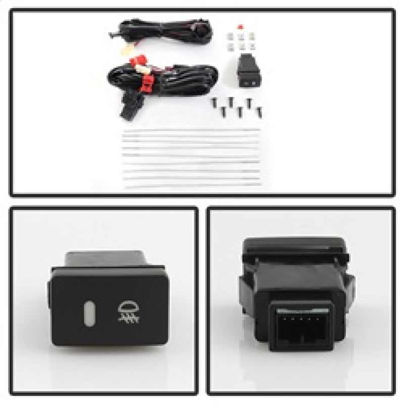 Spyder 17-18 Honda CRV OEM Fog Lights w/Switch & Cover - Clear (FL-HCRV2017-T-C) Spyder 17-18 Honda CRV OEM Fog Lights w/Switch & Cover - Clear (FL-HCRV2017-T-C)