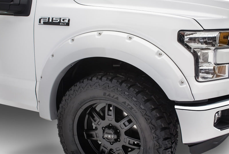 Bushwacker 18-19 Ford F-150 Pocket Style Flares 4 pc - Oxford White Bushwacker 18-19 Ford F-150 Pocket Style Flares 4 pc - Oxford White