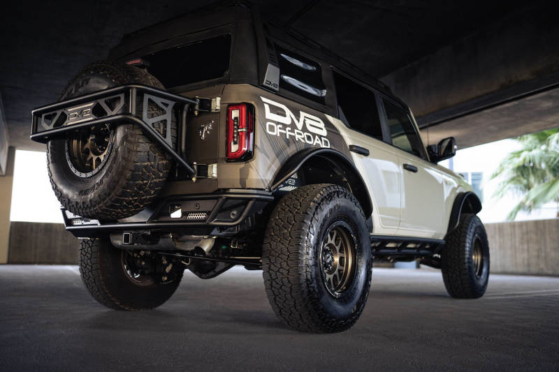 DV8 Offroad 21-23 Ford Bronco Competition Series Rear Bumper DV8 Offroad 21-23 Ford Bronco Competition Series Rear Bumper