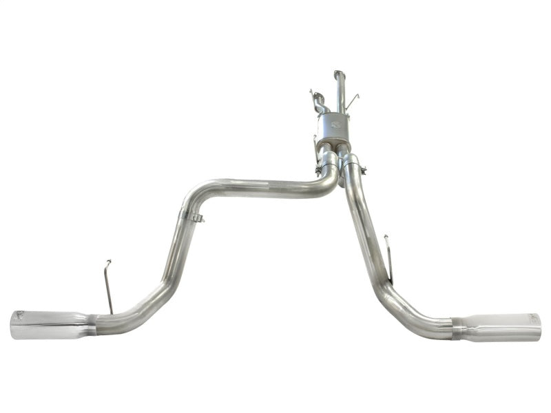 aFe MACHForce XP 2-1/2in to 3in 409 SS Cat-Back Exhaust w/ Polished Tips 10-17 Toyota Tundra V8 5.7L aFe MACHForce XP 2-1/2in to 3in 409 SS Cat-Back Exhaust w/ Polished Tips 10-17 Toyota Tundra V8 5.7L