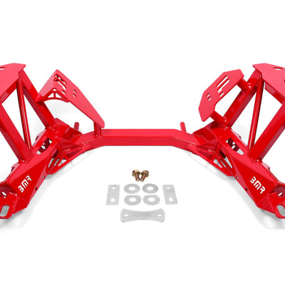 BMR 79-95 Ford Mustang K-Member Premium Version w/Spring Perches - Red