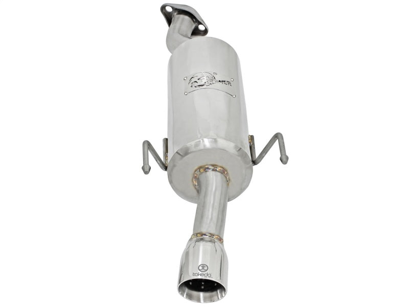 aFe POWER 07-08 Honda Fit L4-1.5L 2in. 304 SS Axle-Back Exhaust System aFe POWER 07-08 Honda Fit L4-1.5L 2in. 304 SS Axle-Back Exhaust System