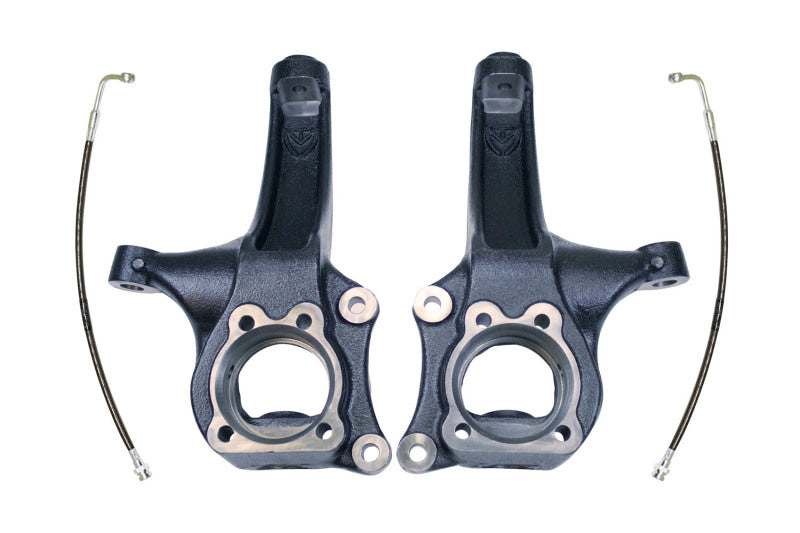 MaxTrac 15-16 Chevrolet Colorado 2WD 4in Front Lift Spindles w/Extended DOT Compliant Brake Lines MaxTrac 15-16 Chevrolet Colorado 2WD 4in Front Lift Spindles w/Extended DOT Compliant Brake Lines