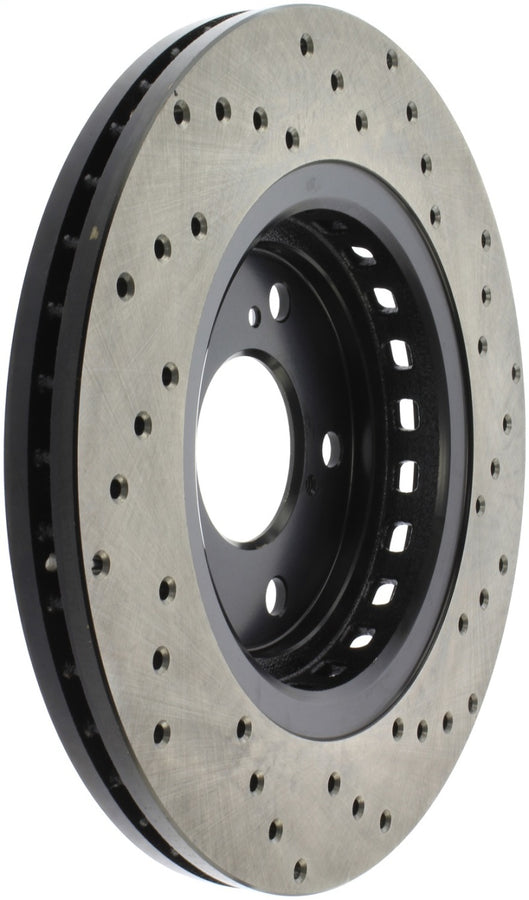 StopTech Sport Cross Drilled Brake Rotor - Front Left StopTech Sport Cross Drilled Brake Rotor - Front Left